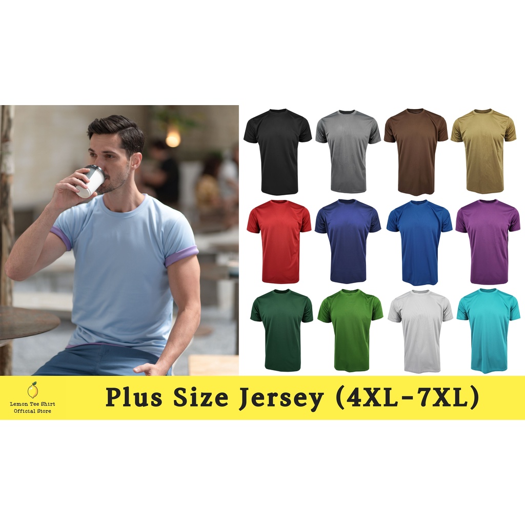 Plus size best sale jersey t shirt