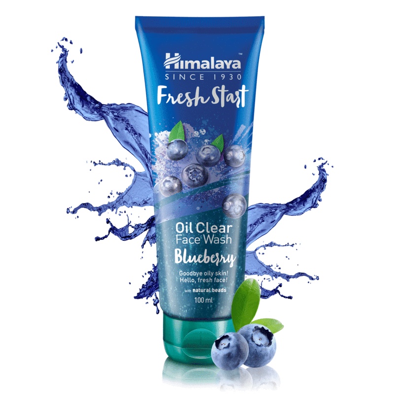 Himalaya Fresh Start Oil Clear Face Wash/Pencuci Muka Blueberry 100ML Shopee Malaysia