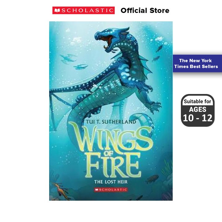 Scholastic Wings Of Fire 2 The Lost Heir Isbn: 9780545349246 