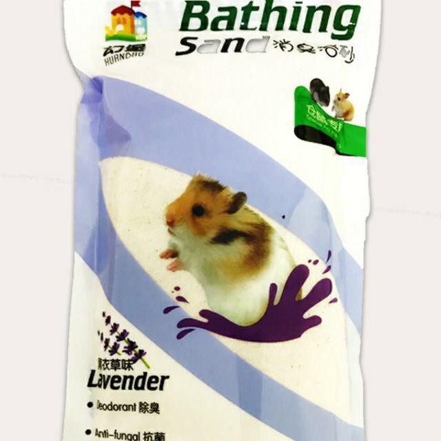 Pasir Mandi Hamster 🍊 New Huanbao Hamster Bathing Sand for Hamster