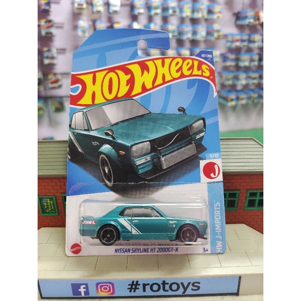 HOT WHEELS NISSAN SKYLINE HT 2000GT-X HAKOSUKA | Shopee Malaysia