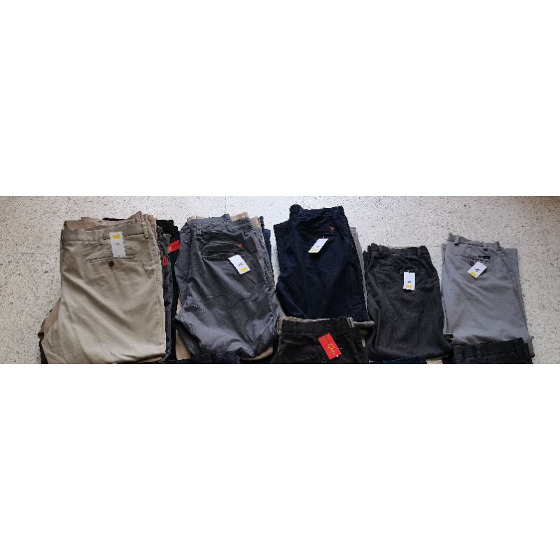 [BUNDLE] MEN DOCKERS LONG SLACK PANT BUNDLE Grade : A | Shopee Malaysia