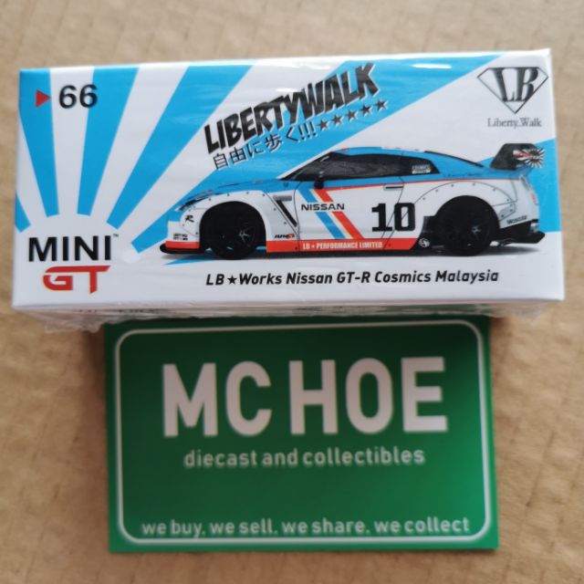 Mini GT LB Works Nissan GTR Cosmics Malaysia Exclusives | Shopee 