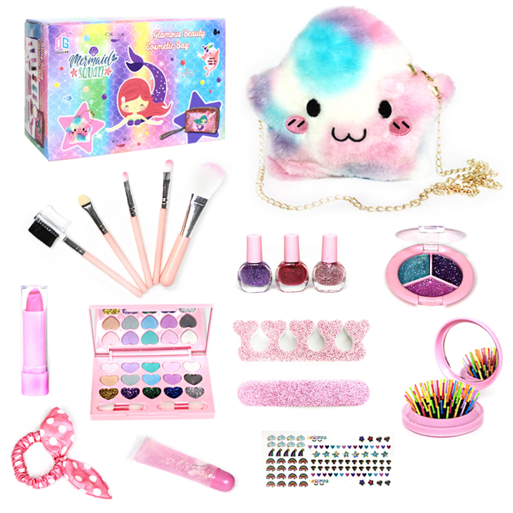 Make Up Toys Pretend Play Kid Makeup Set Safety Non-Toxic Makeup Kit Toy  for Girl Hot Selling Princess Girls Toys Pretend Real Makeup Kits Kid's  Makeup Toy Set, Washable Cosmetic Beauty Set