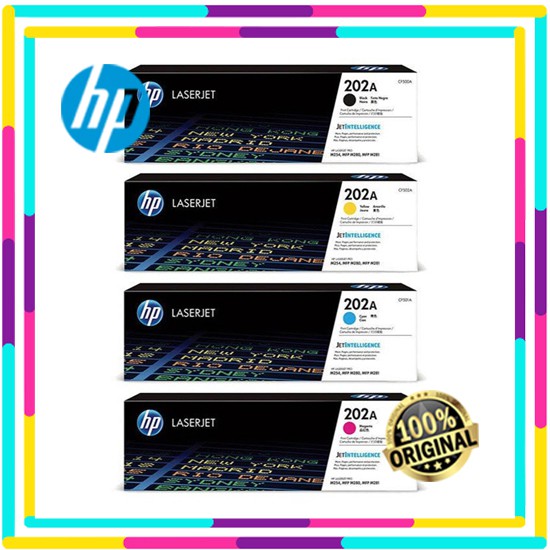 HP ORIGINAL 202A SERIES - LASERJET TONER (JETINTELLIGENCE) BLACK -1400 ...