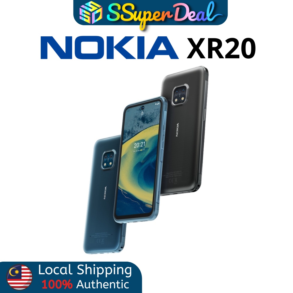 Nokia XR20 5G Doppia SIM 64GB – Ricondizionato Come Nuovo, Sbloccato