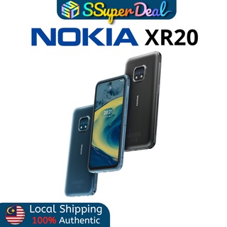 Nokia XR20 5G | Android 11 | Smartphone | Dual SIM | US Version | 6/128GB | 6.67-Inch Screen | 48MP Dual Camera