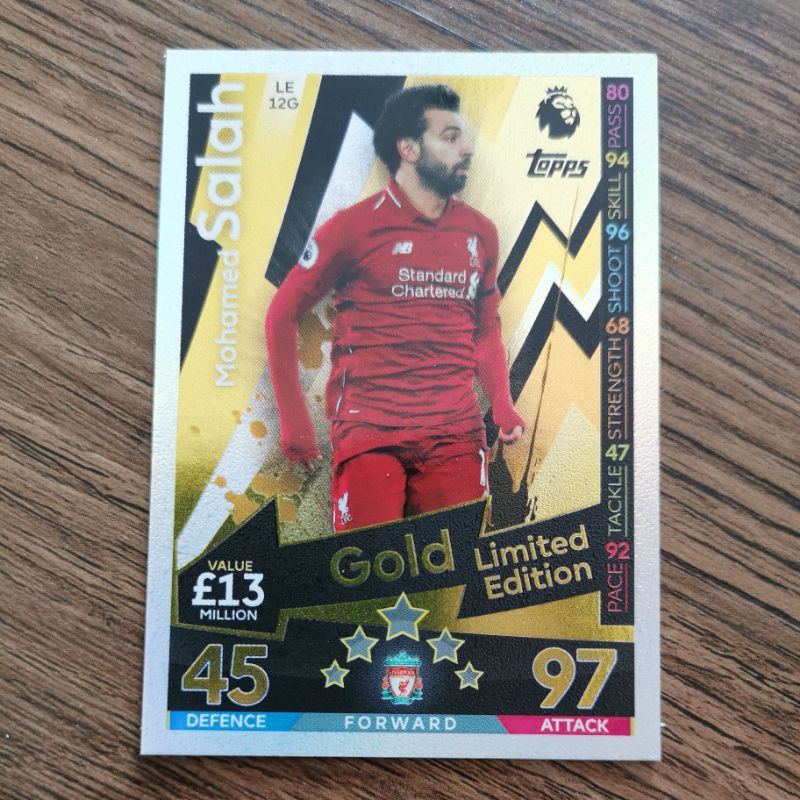 Topps Match Attax EPL and EPL Extra 2018/19 Limited Edition Cards | Shopee  Malaysia