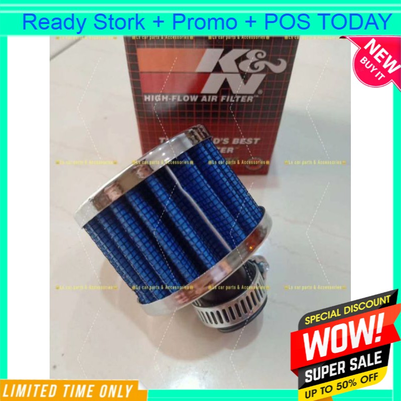 Engine Power Car Racing Performance K&N Mini Air Filter Flow Breather ...