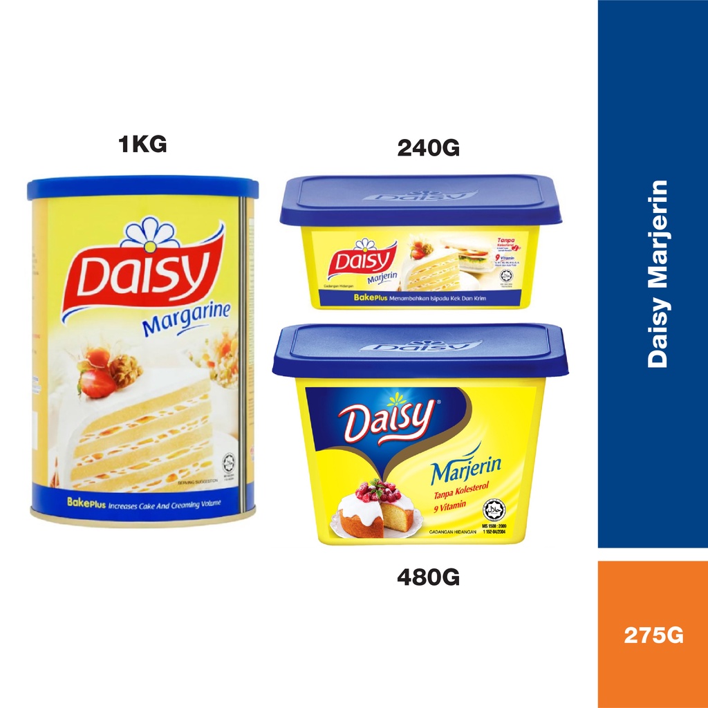 Daisy Margarine / Marjerin 240g / 480g / 1kg Shopee Malaysia