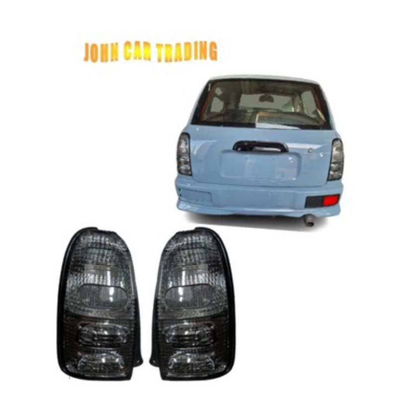 Perodua Kelisa Tail Lamp Kelisa Lampu Belakang Kelisa Smoke (Full Set 2