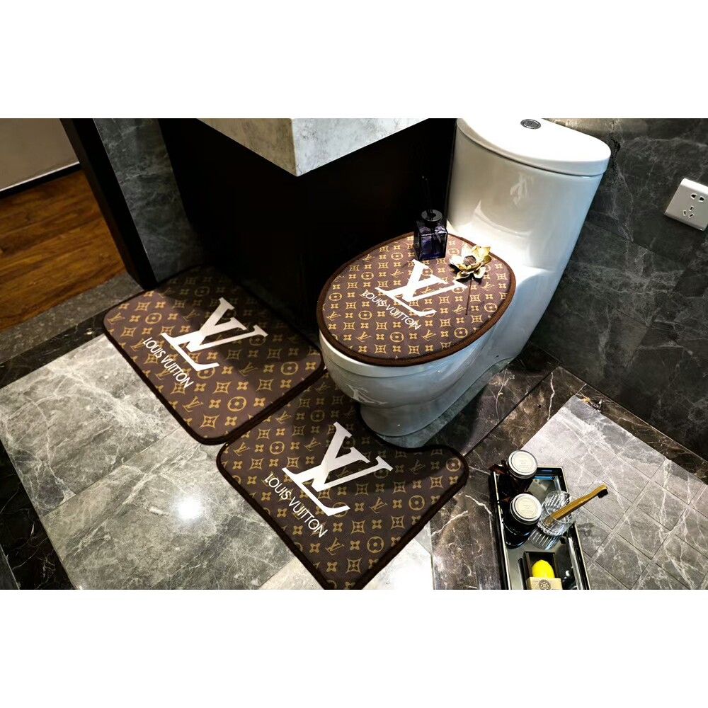 Hot sale European and American Louis Vuitton three-piece bathroom