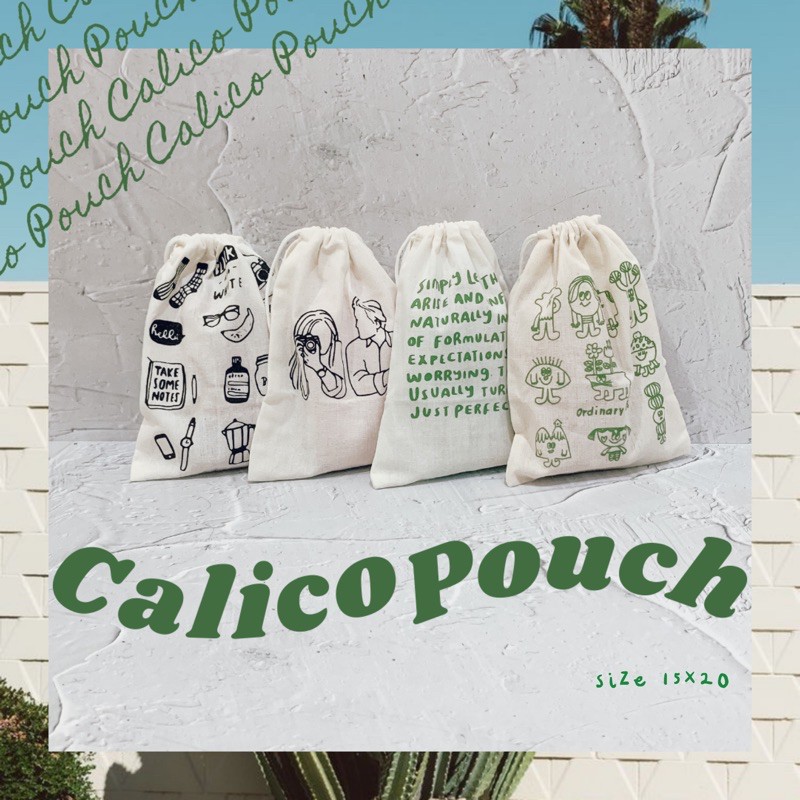 Calico Pouch Shopee Malaysia