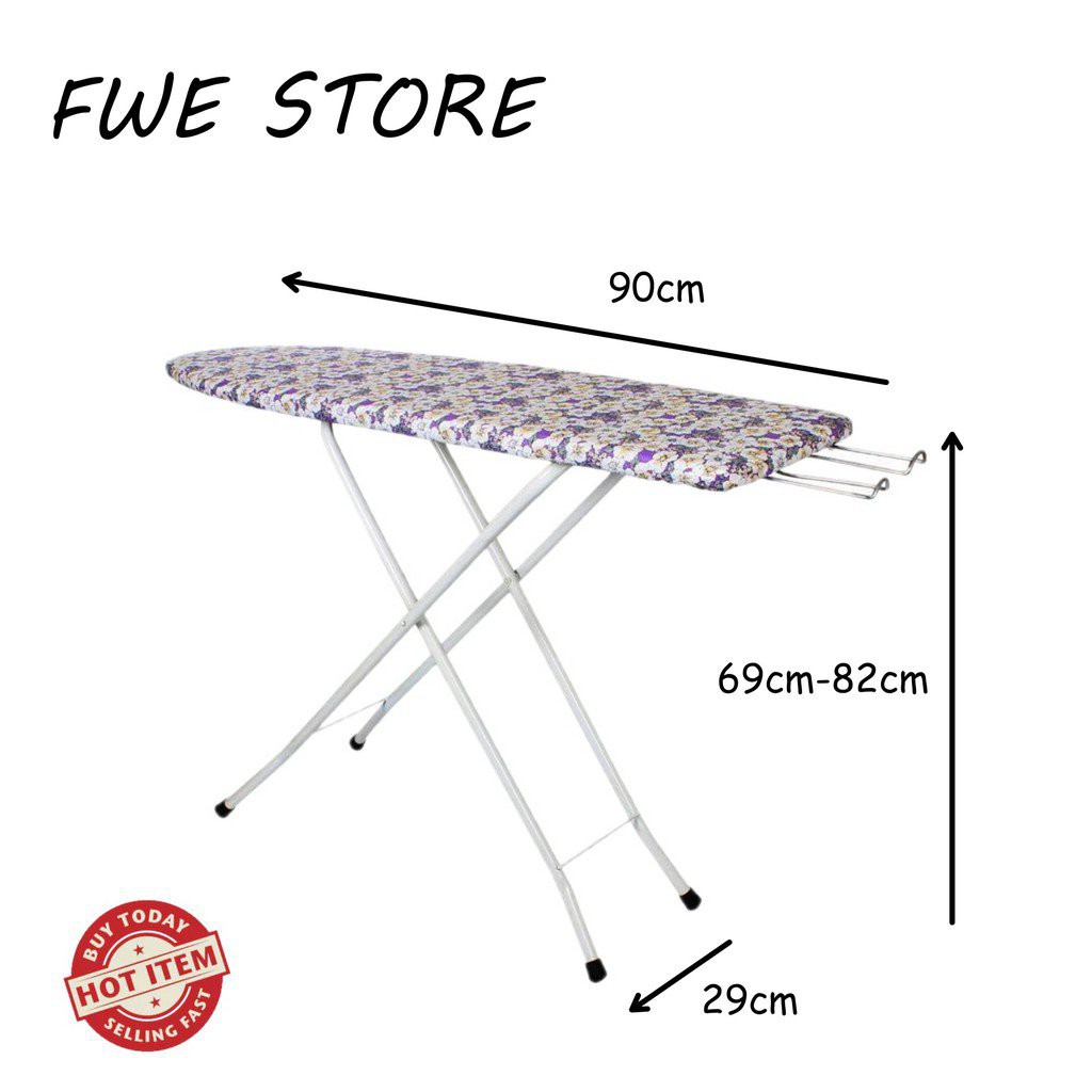 setrika*steam iron* WLRp Adjustable Iron Board / Papan Seterika