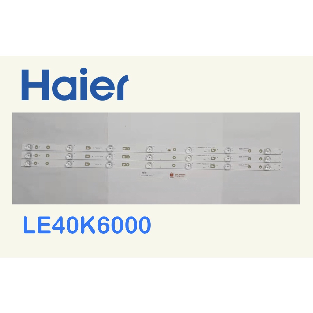 HAIER TV LE40K6000 40K6000 LED Backlight Ready Stock in Malaysia