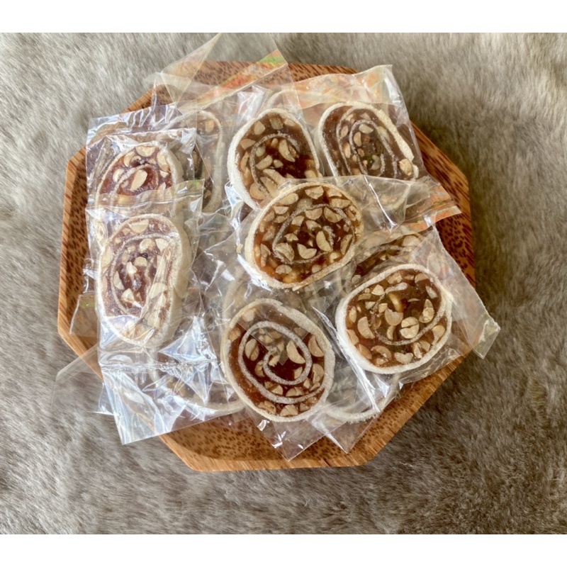 Banana candy rolled with rice paper 500G Ben tre banana candy