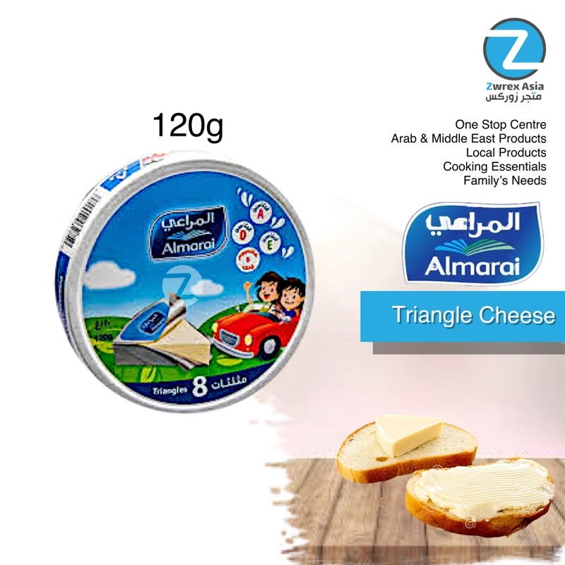(ZWREX) ALMARAI Triangle Cheese 120g Shopee Malaysia