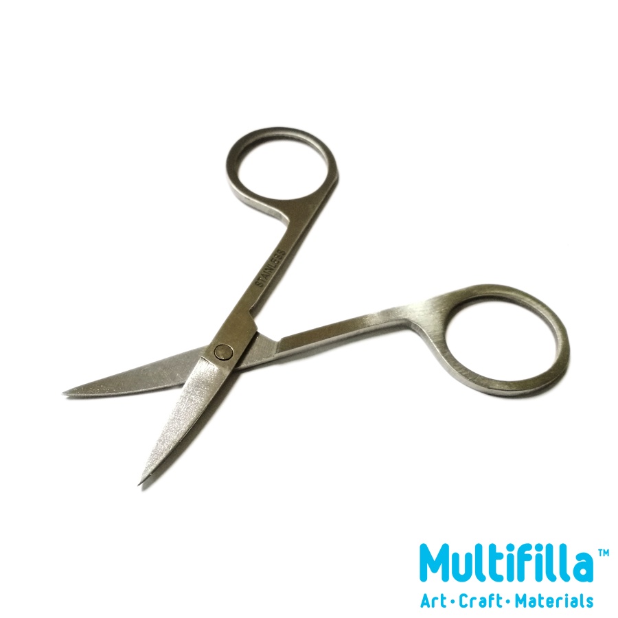 Stainless Steel Curved Point Scissors 8.5cm(L) | Shopee Malaysia