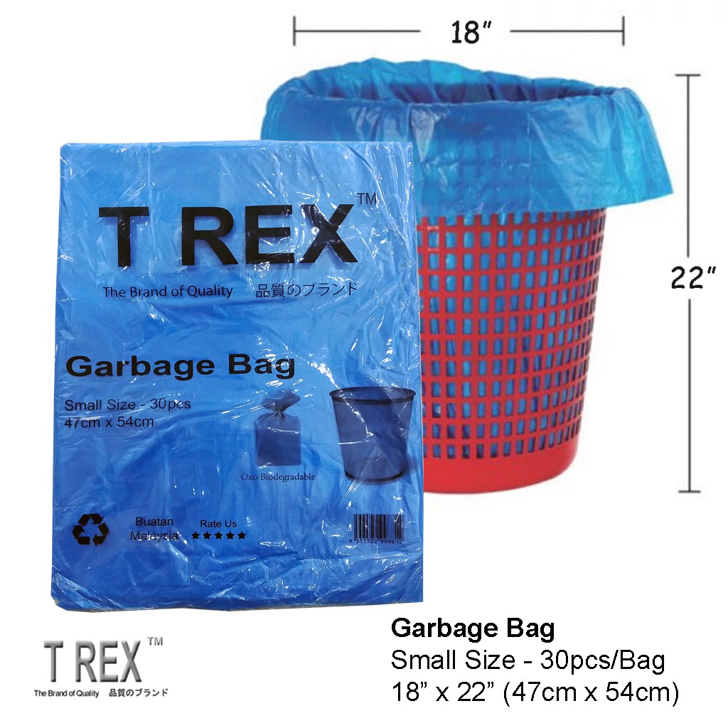 Mini rubbish deals bag