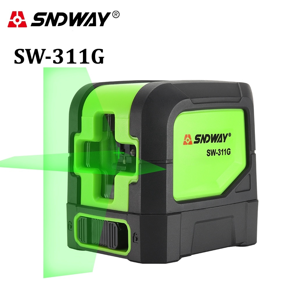 Laser Level 2 Lines Self-leveling Vertical Horizontal Cross Measuring ...