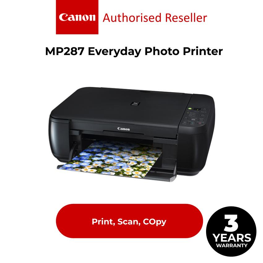 CANON Pixma MP287 Everyday Photo All-In-One Printer | Shopee Malaysia