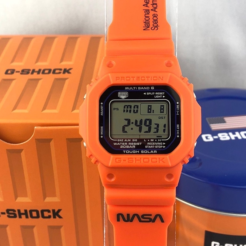 Casio G-Shock X USA NASA 2022 Astronauts Orange Suits Limited Edition  GW-M5610NASA-4 | Shopee Malaysia