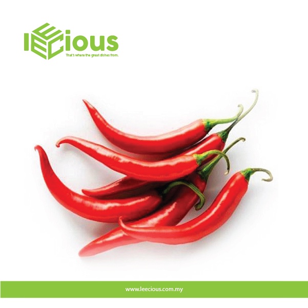 Leecious Red Chili Cili Merah Besar 500gram Fresh Vegetables | Shopee ...