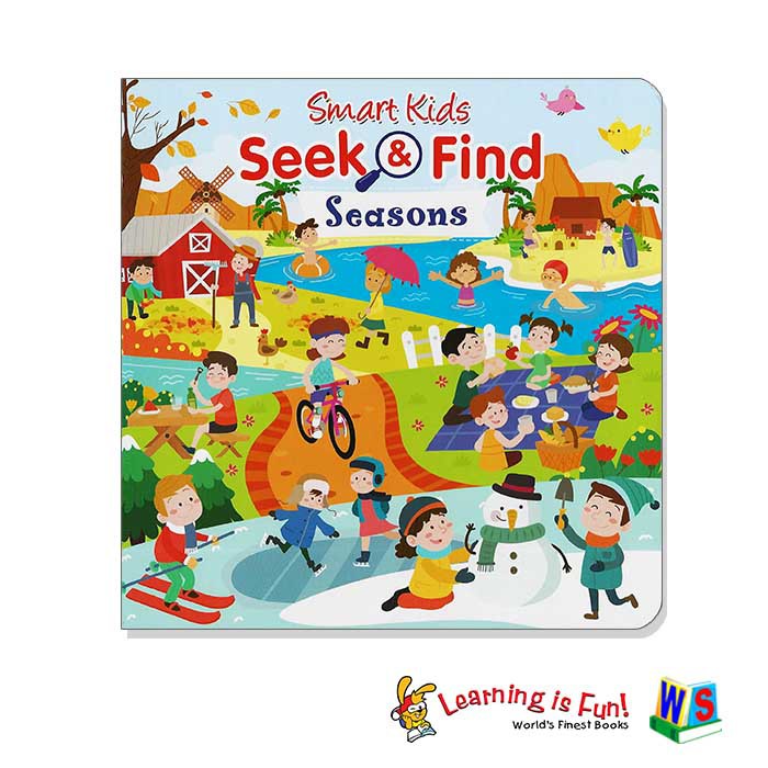 WS SMART KIDS SEEK & FIND-SEASONS (EARLY LEARNING) | Shopee Malaysia