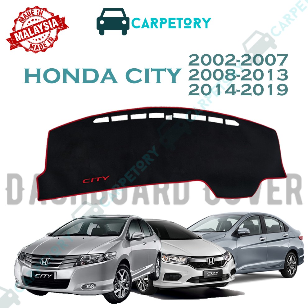 Honda City Velvet Leather Dashboard Cover Dashboard Protector Custom