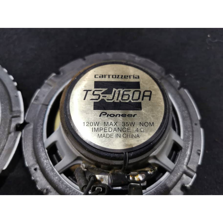 Pioneer Carrozzeria TS-J160A 16CM 2 Way Car Audio Speaker | Shopee