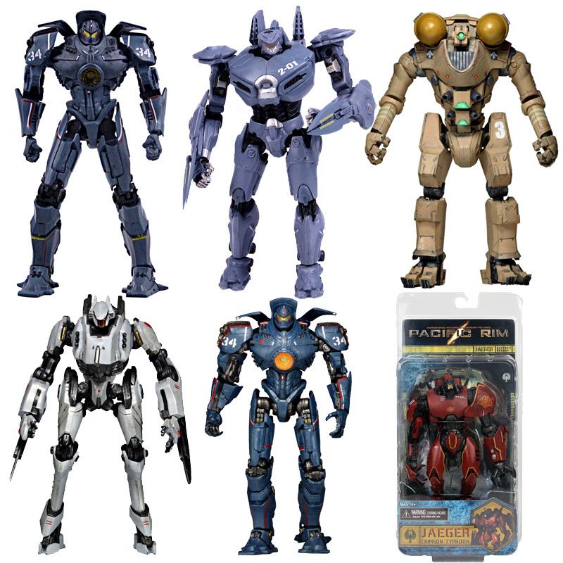 Pacific rim robot figure jaeger crimson typhoon gipsy danger pacific ...