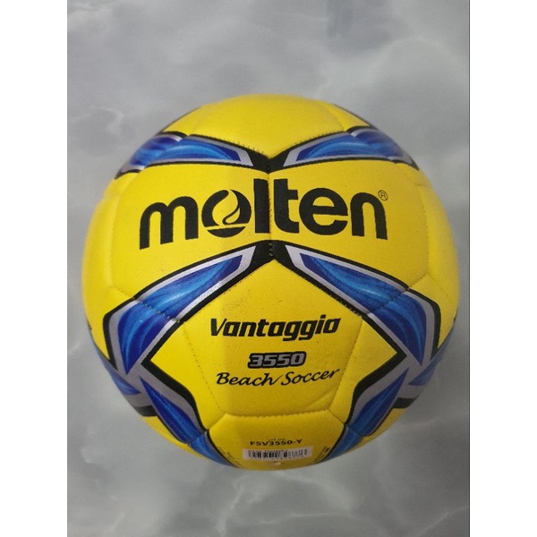 Molten Beachsoccer F5A3550-OB – Ballon De Beach Soccer Taille 5 Orange/Bleu, Résistant Et Imperméable