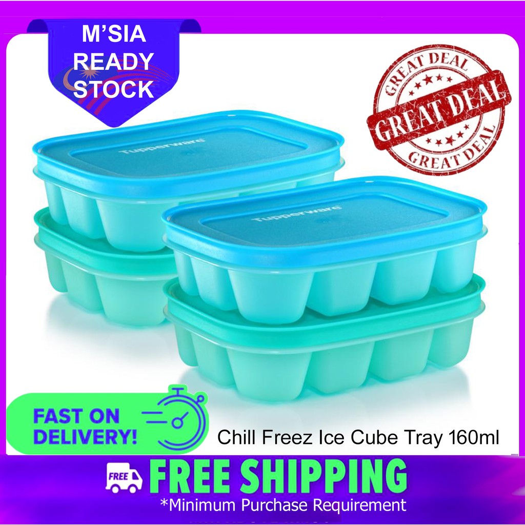 Tupperware Clear Ice Cube Trays