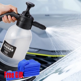 2.5/2.0l Foam Sprayer Car Wash Hand-held Foam Watering Can Air Pressure  Sprayer Plastic Foam Water Bottle Car Cleaning Tools - Water Gun & Snow  Foam Lance - AliExpress