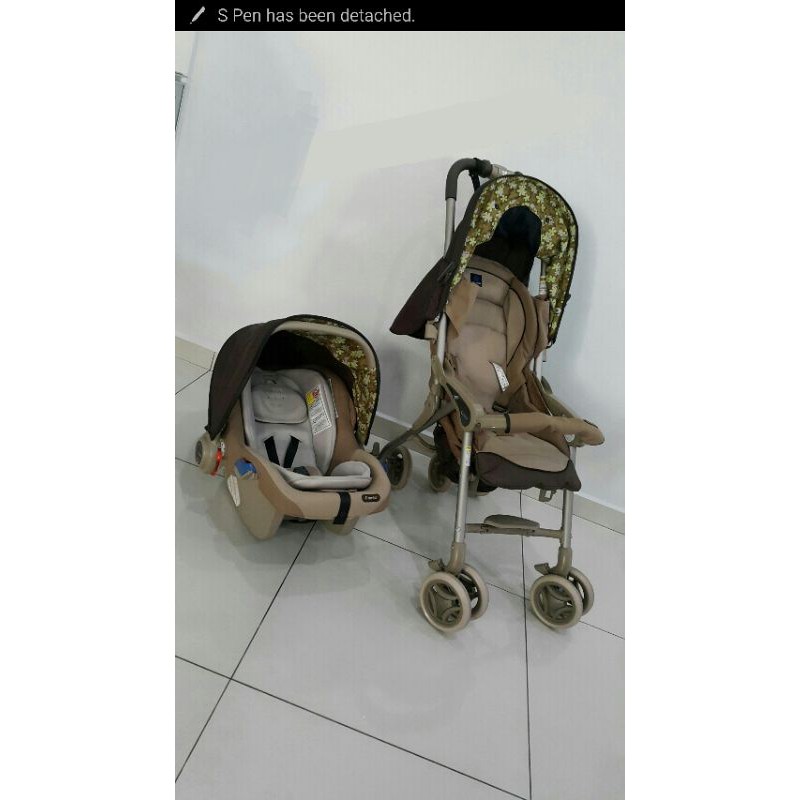 Combi car seat and stroller best sale