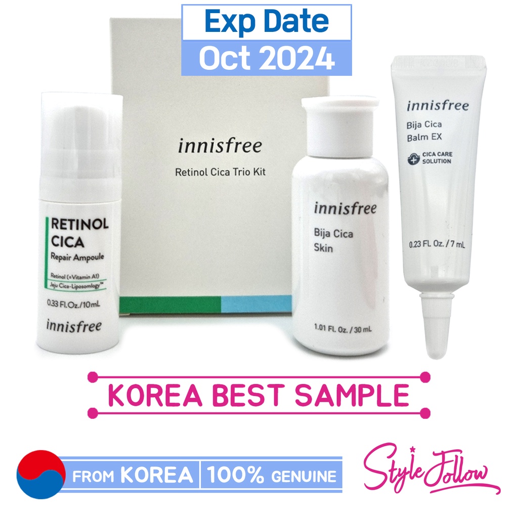 [INNISFREE] Retinol Cica Trio Kit (Include 3 items) Shopee Malaysia