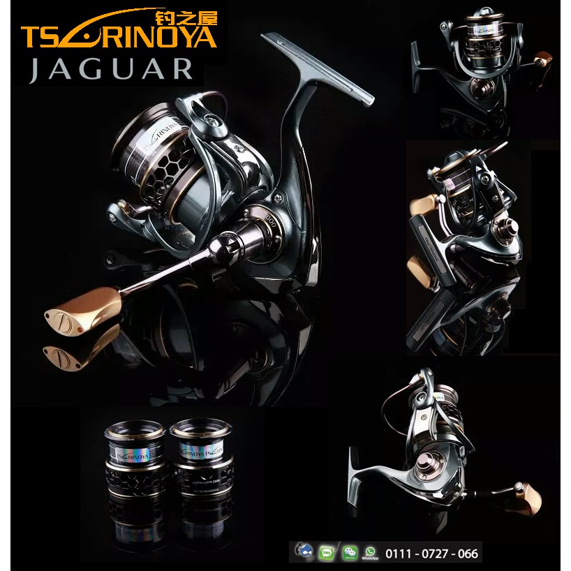 Tsurinoya Malaysia Jaguar 2000/3000 Deep Spool+Shallow Spool SW Spinning  Reel