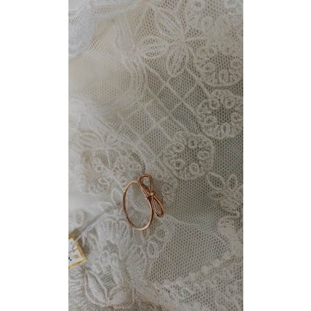 Rose GOLD RIBBON RING / RIBBON RING | Shopee Malaysia