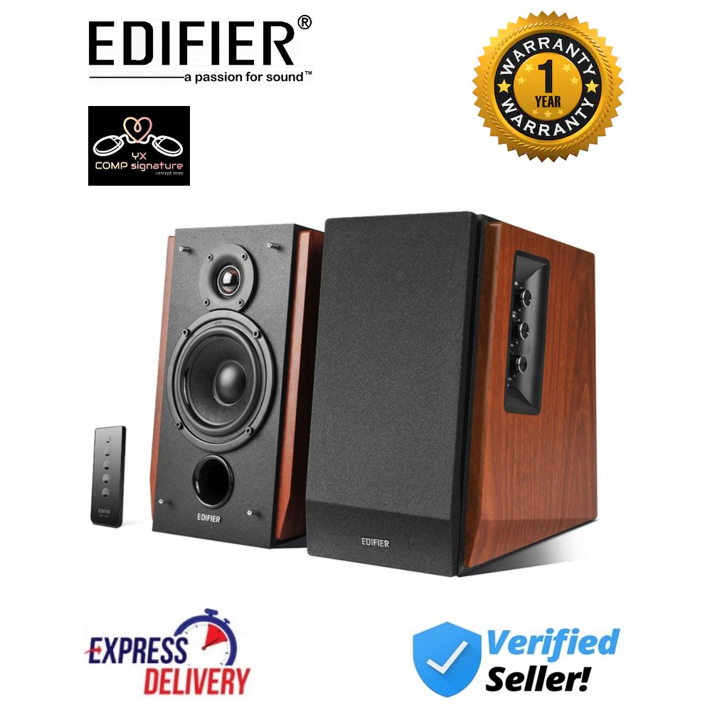 Edifier R1700BT 2.0 Bluetooth High Quality Studio Speaker Shopee Malaysia