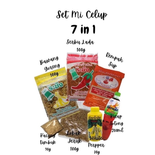 Set Mee Celup Ala Thai 🔥 Yang Pasti 💯 Original Thai Shopee Malaysia 2436