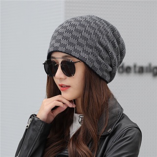 Stylish Fashion Korean Knitted Pointy Witch Bucket Hat Soft Warm Breathable  Women Winter Cap