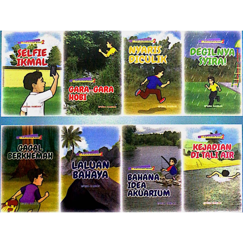 Siri Didikan Moral 2 : 8 Tajuk By Efrina Hamdan | Shopee Malaysia