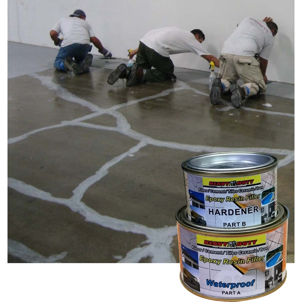 ( 330ML WATERPROOF EPOXY RESIN FILLER ) FOR FLOOR CEMENT TILES CERAMIC