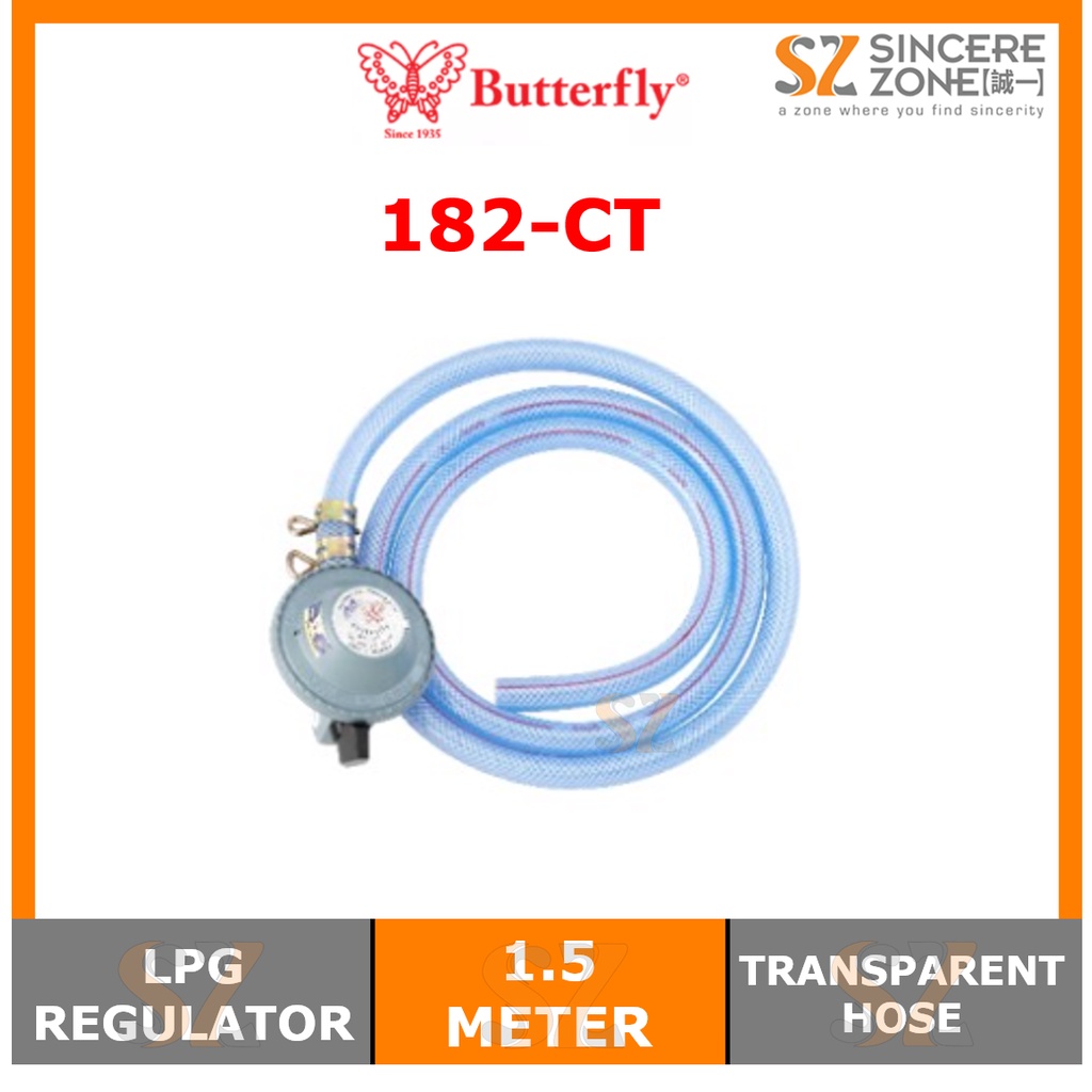 Butterfly 182CT LPG Regulator (182CT) Shopee Malaysia