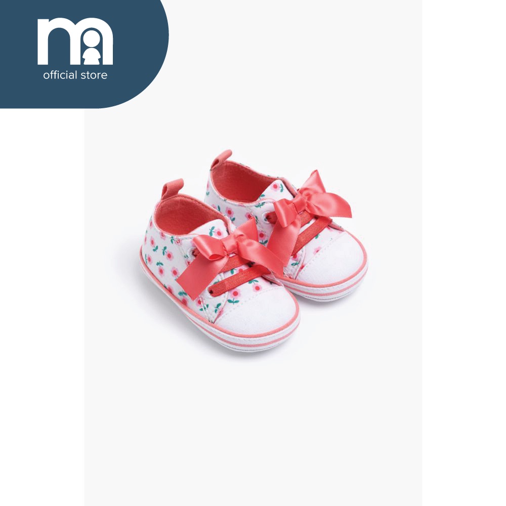 Mothercare Baby Girl Floral Bow Pram Trainers Shopee Malaysia