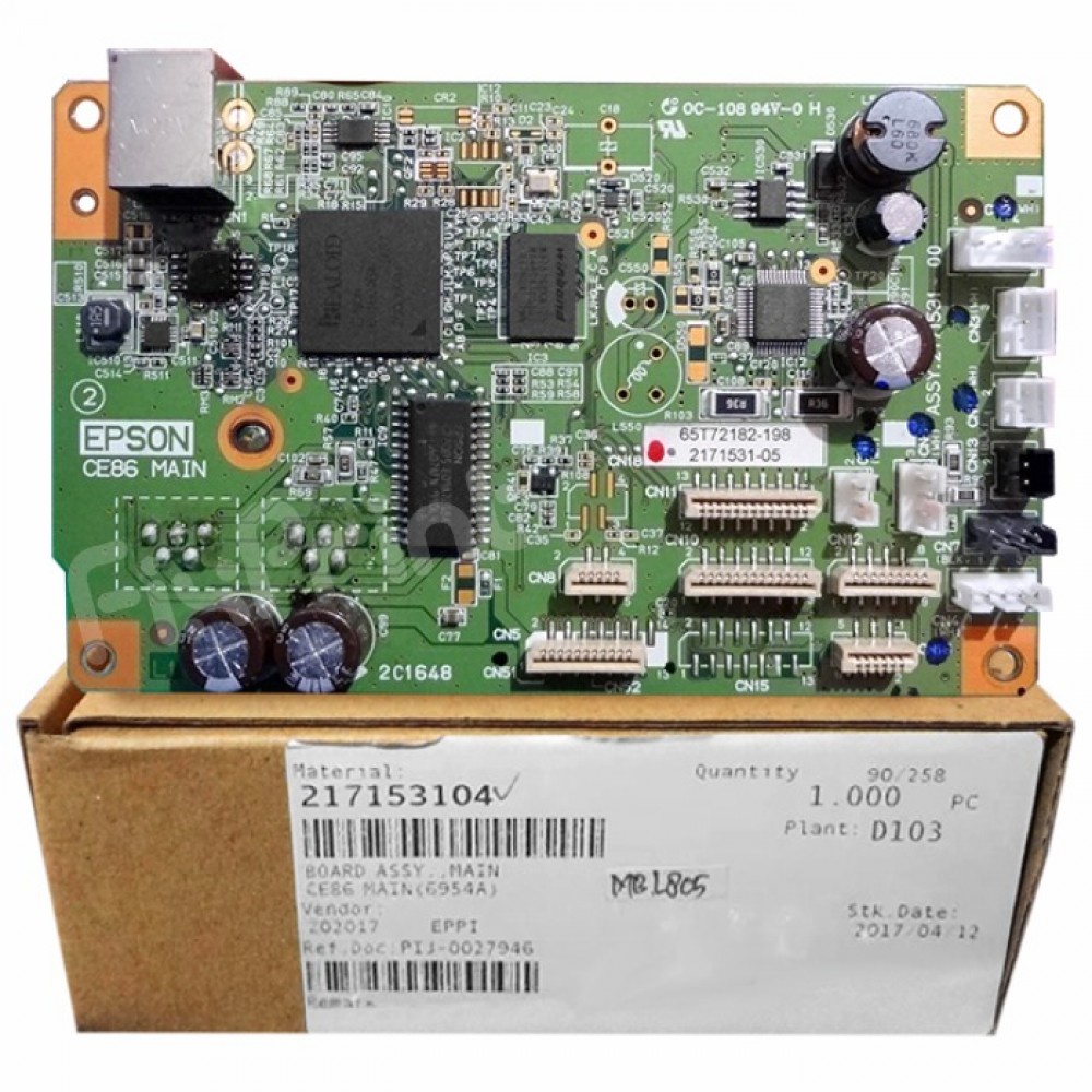 Epson L805 Printer Board, Epson L805 Mainboard, New Original L805 ...