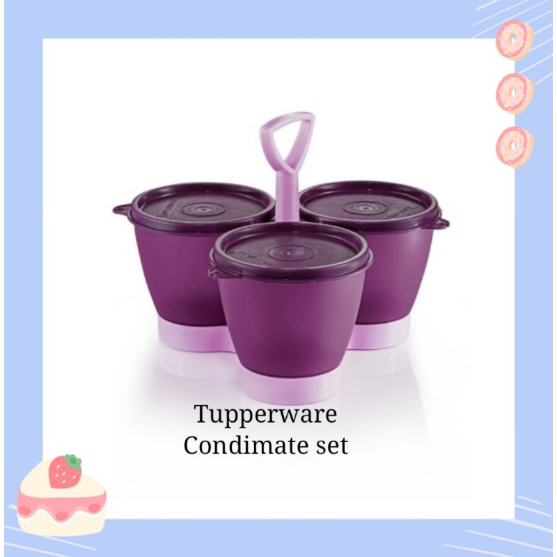 Tupperware Condimate set | Shopee Malaysia