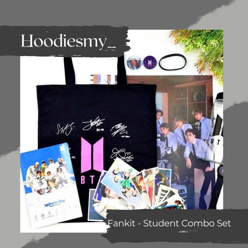 BTS FANSIGN FANKIT - STUDENT SET COMBO | Shopee Malaysia