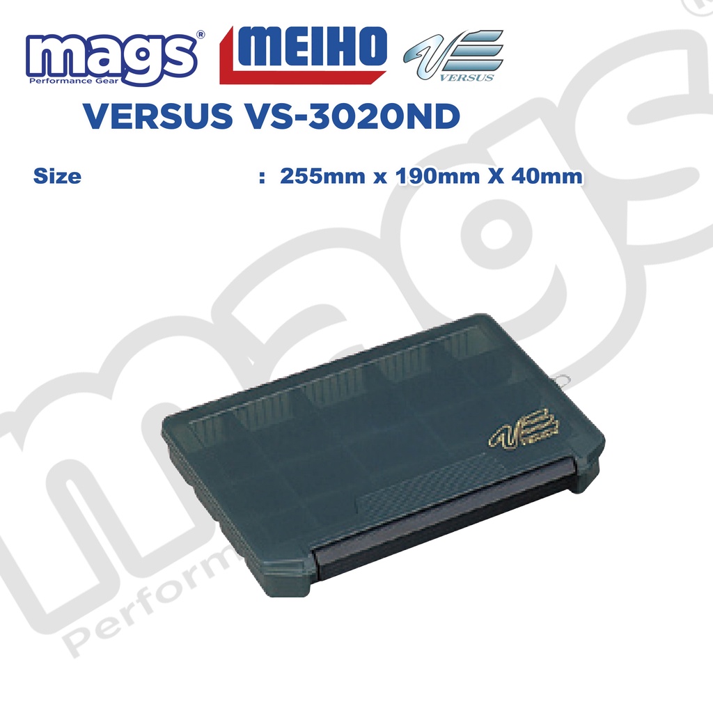 MEIHO VERSUS VS-3020ND Compartment Case