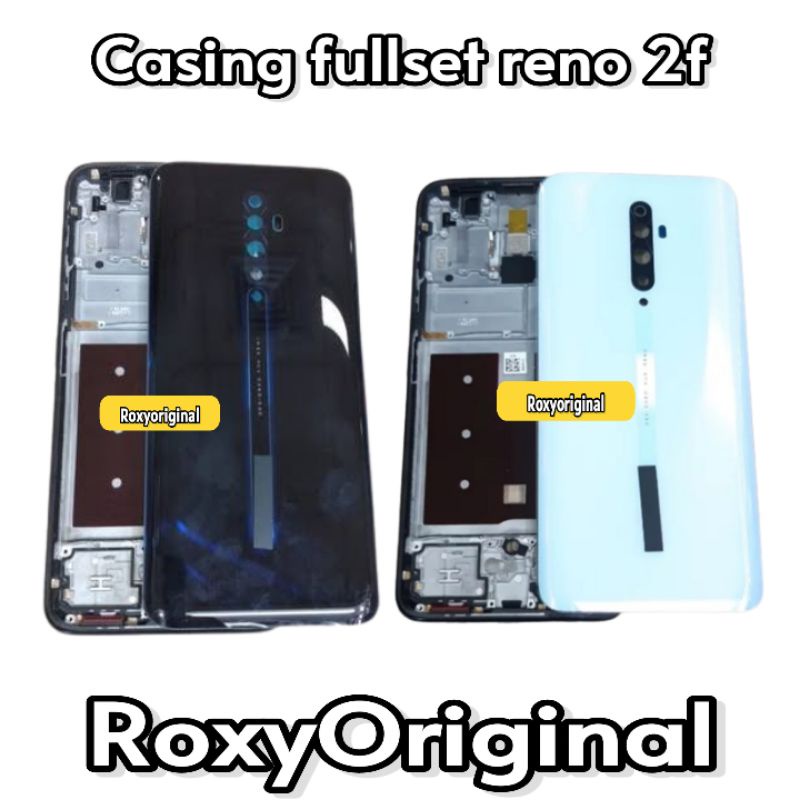 Kesing Housing Casing Fullset Reno 2f - Oppo Reno2 F Backdoor Plus ...